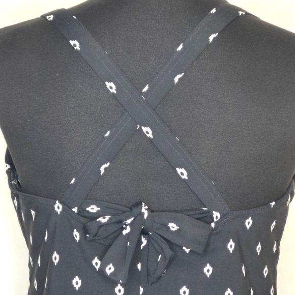 Lands' End DDD-Cup Underwire Square Neck Cross Back Tankini Swim Top - Sz 10 DDD - Picture 6 of 10